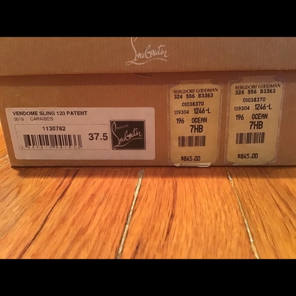 Christian Louboutin Vendome Sling Back 120 - Picture 4 of 6